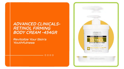 Advanced Clinicals- Retinol Firming body cream -454gr by@Outfy