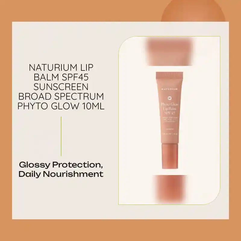 Naturium Lip balm SPF45 Sunscreen Broad Spectrum Phyto Glow 10ml by@Outfy
