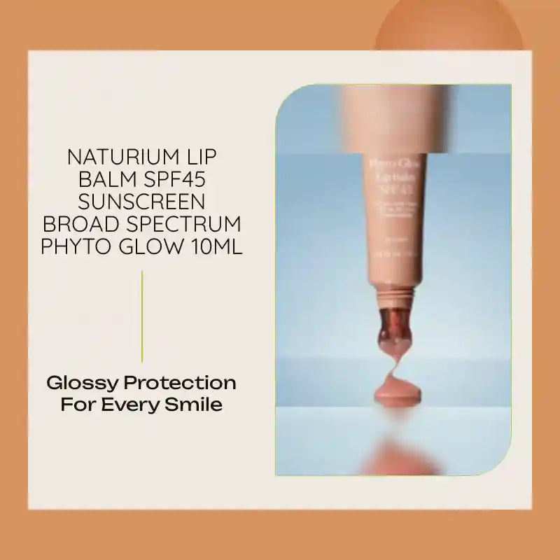Naturium Lip balm SPF45 Sunscreen Broad Spectrum Phyto Glow 10ml by@Outfy