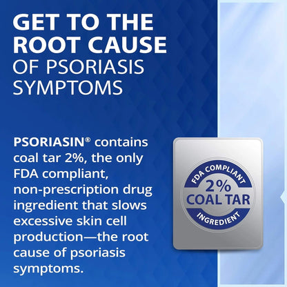PSORIASIN - COAL TAR Psoriasis Itching Scaling Plaque Treatment - 119gr - Antiaging Cosmetics