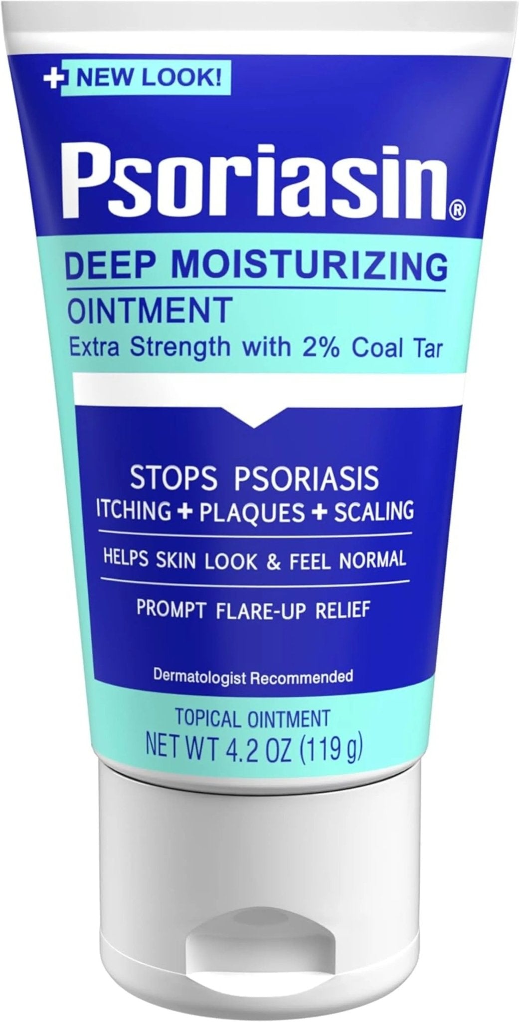 PSORIASIN - COAL TAR Psoriasis Itching Scaling Plaque Treatment - 119gr - Antiaging Cosmetics