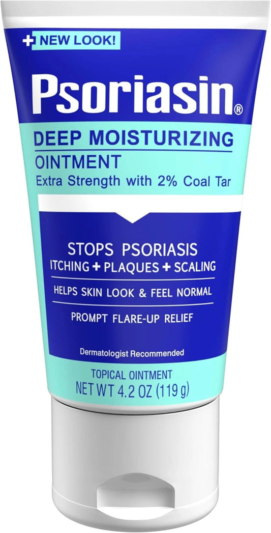 PSORIASIN - COAL TAR Psoriasis Itching Scaling Plaque Treatment - 119gr - Antiaging Cosmetics