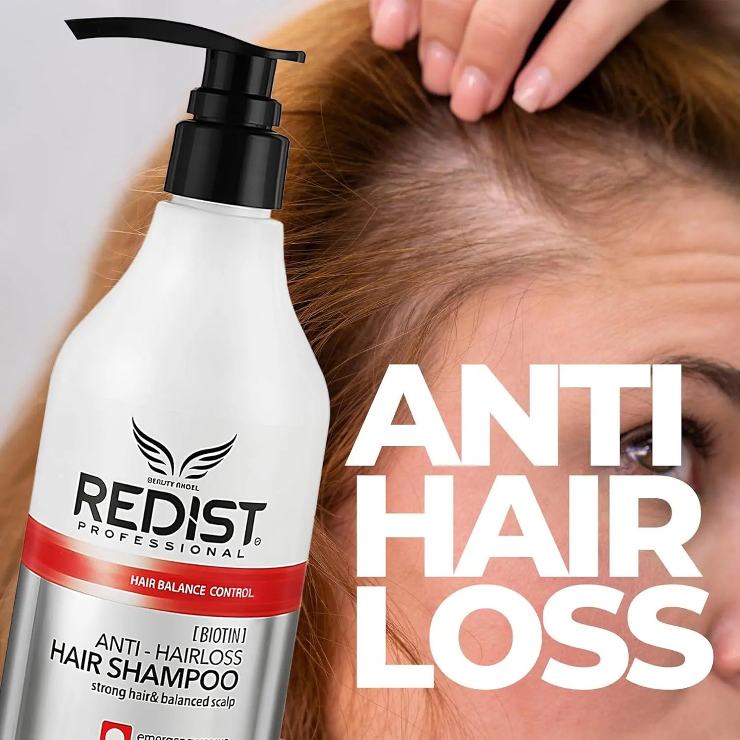 Redist Anti Hair Loss Shampoo 500ml Strengthening Nourishing Shampoo for Thinning Hair,500ml - Antiaging Cosmetics