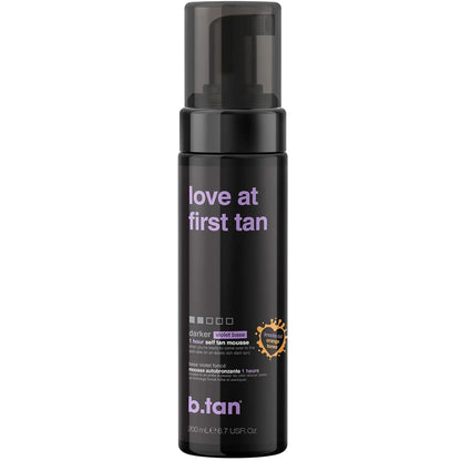 Self Tanning B.Tan Mousse Set of 2 (2*200ml) Love your First Ran+ Ultra Long - Antiaging Cosmetics