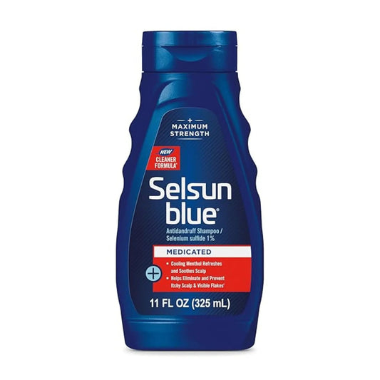 Selsun Blue Antidandruff Scalp Treatment With Selenium Sulfide- 325ml - Antiaging Cosmetics
