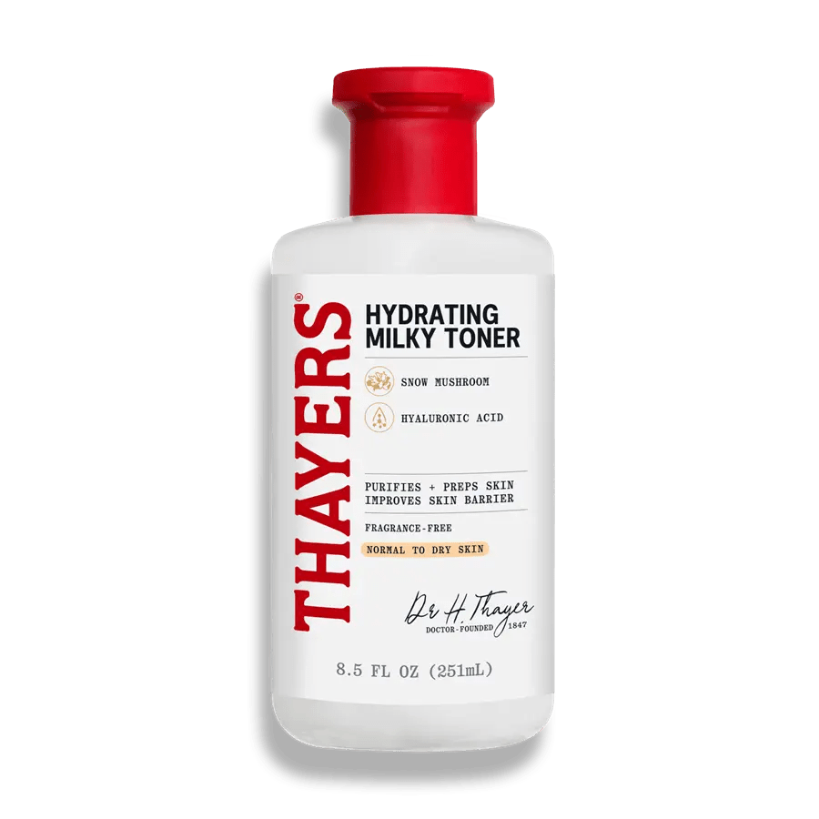 Snow Mushroom toner THAYERS - Milky Face Toner Snow Mushroom and Hyaluronic Acid - 355ml - Antiaging Cosmetics