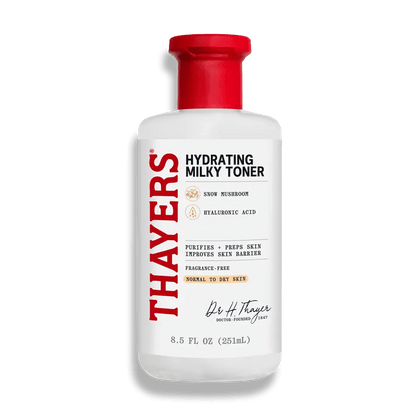 Snow Mushroom toner THAYERS - Milky Face Toner Snow Mushroom and Hyaluronic Acid - 355ml - Antiaging Cosmetics