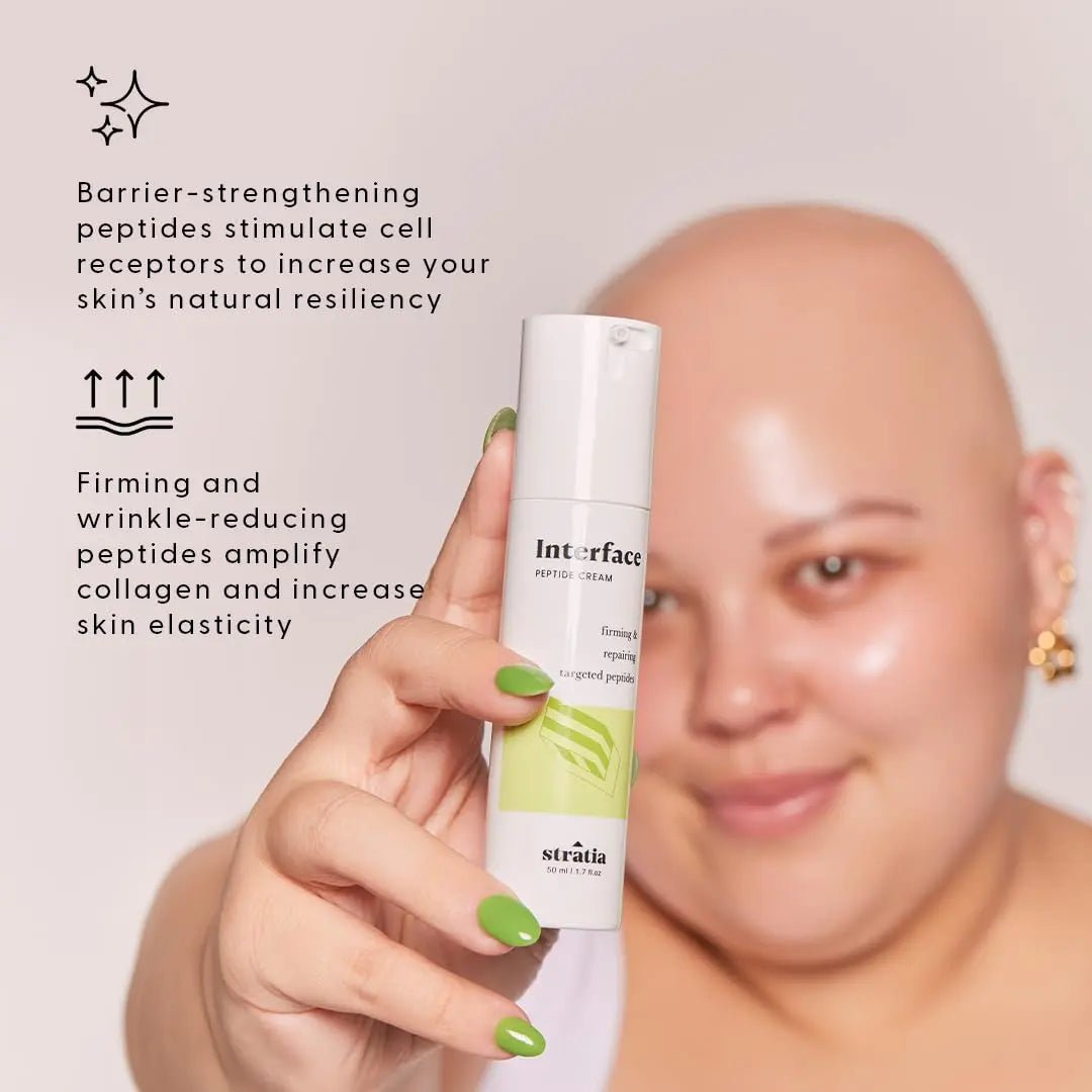 Stratia Peptide Interface Moisturizer Hydrating Barrier Repair Anti Aging Cream 50ml - Antiaging Cosmetics