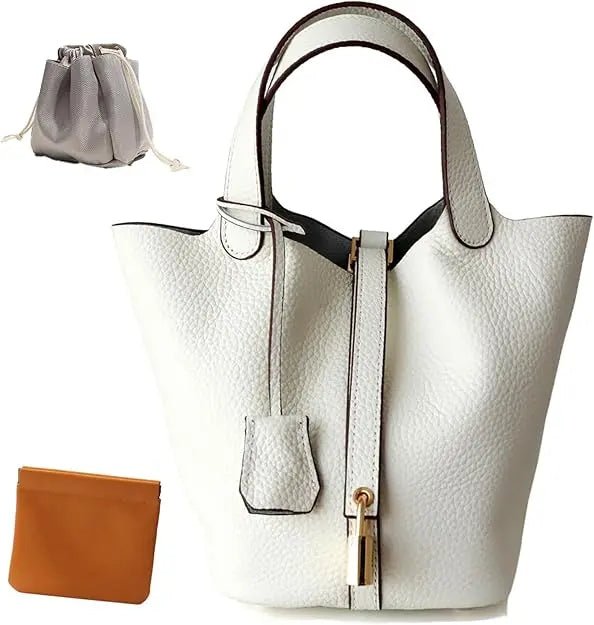 Tote Bag, Genuine Leather, Satchel Handbag, OEM - Antiaging Cosmetics