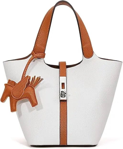 Tote bag, Small Purse, Women, Vegan Leather - Antiaging Cosmetics