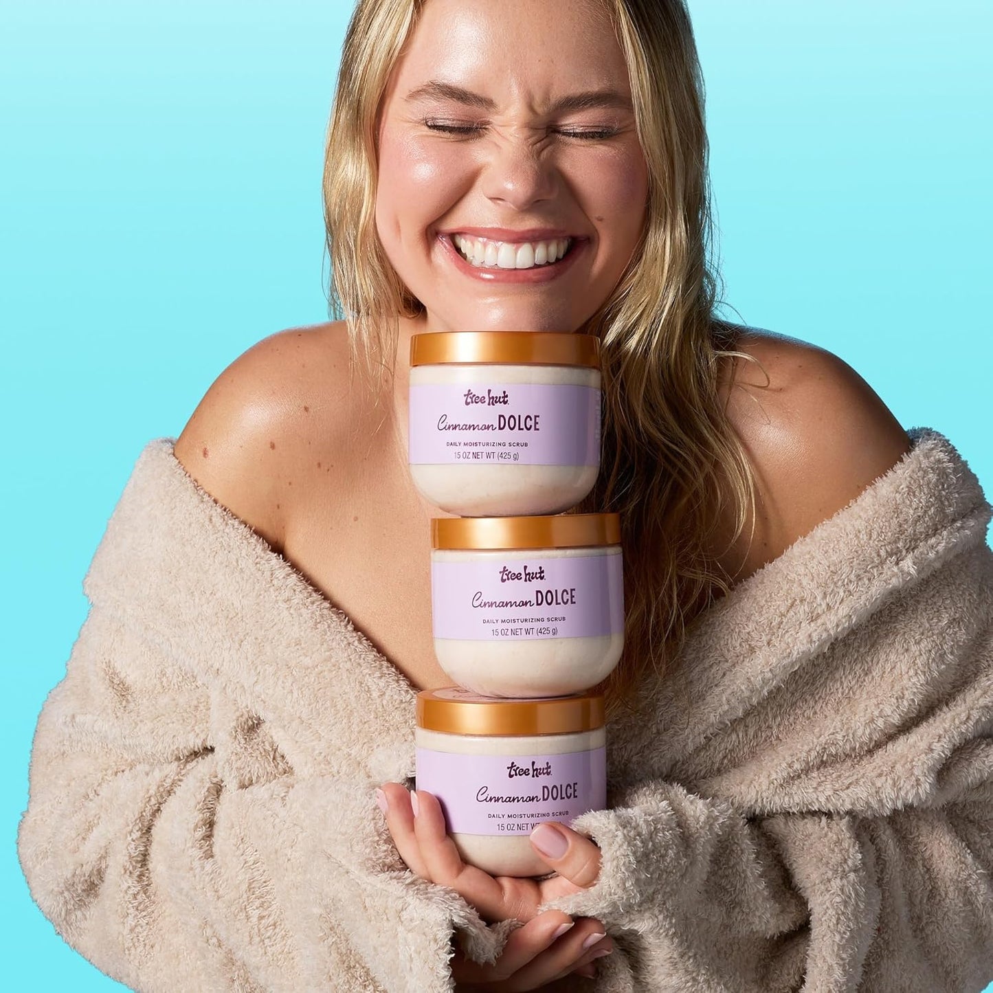 Tree Hut Cinnamon Dolce Daily Moisturizing Body Scrub - Antiaging Cosmetics