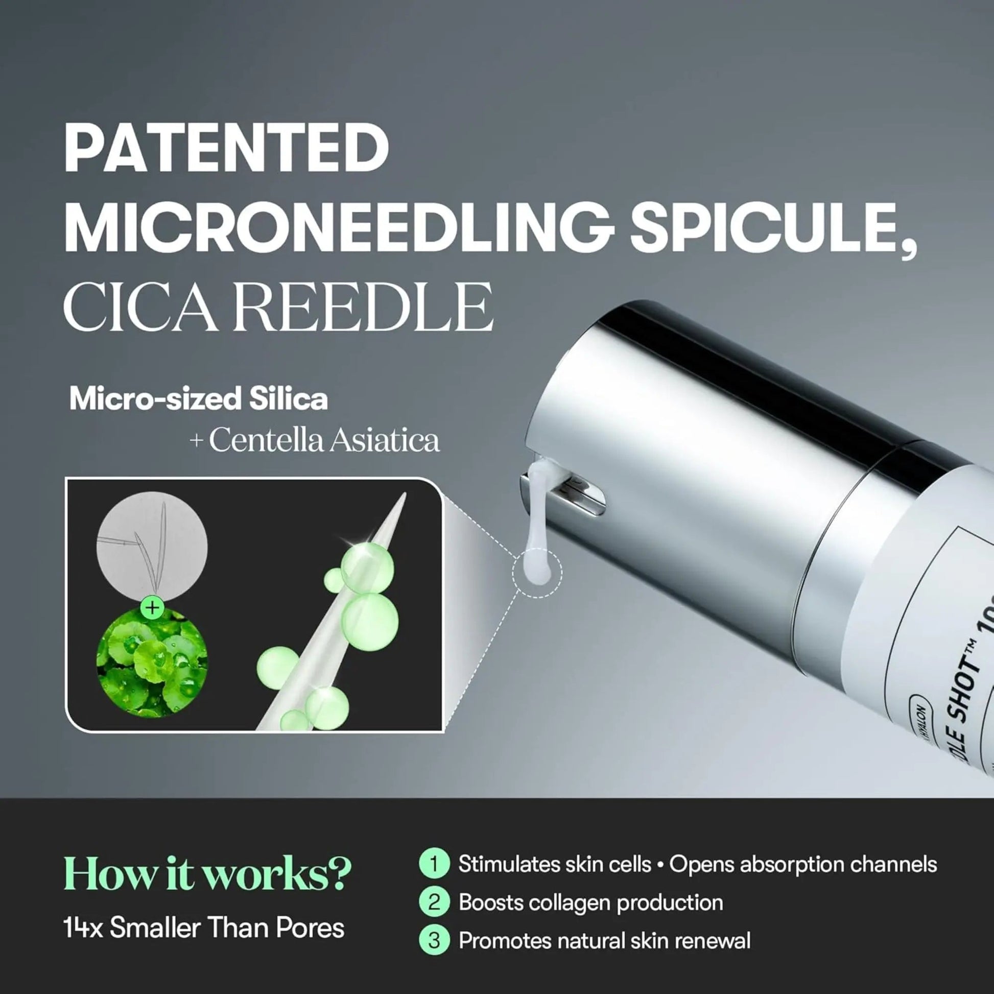 VT COSMETICS - REEDLE Shot, Liquid Microneedling with Exosome - 50ml - Antiaging Cosmetics